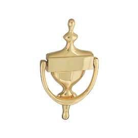National Hardware V1914 Series N197-939 Door Knocker, Brass