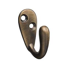 National Hardware SPB1425 N830-140 Robe Hook, Zinc, Antique Brass