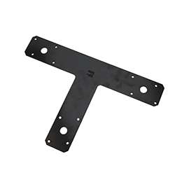 TPLATES 12X8X1/8IN BLK
