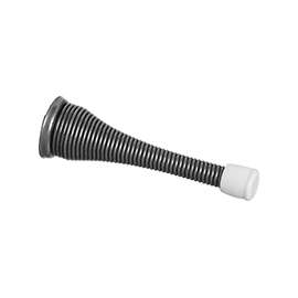 National Hardware N830-165 Door Stop, 3-3/4 in Projection, Steel, Antique Brass