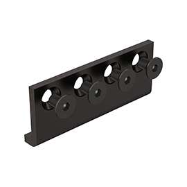 National Hardware N187-001 Sliding Door Hardware Connecting Adapter, Steel, Oil-Rubbed Bronze