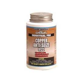 Anti-Seize Compounds, 8 oz Brush Top Bottle, Copper