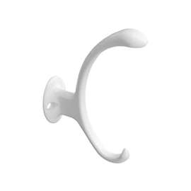 National Hardware V8008 N806-810 Garment Hook, 2-Hook, Zinc