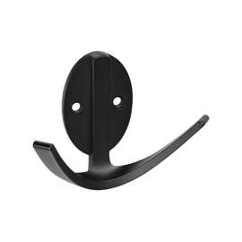 National Hardware V8010 N807-004 Robe Hook, 2-Hook, Zinc, Oil-Rubbed Bronze