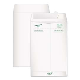 Catalog Mailers, DuPont Tyvek, #6 1/2, Cheese Blade Flap, Self-Adhesive Closure, 6 x 9, White, 20/Pack