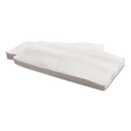 Dinner Napkins, 1-Ply, 15 x 17, White, 141/Pack, 32 Packs/Carton