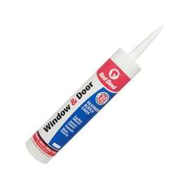 Red Devil 084620 Siliconized Acrylic Caulk, Almond, -20 to 180 deg F, 10.1 fl-oz Cartridge