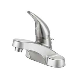 Boston Harbor TQ-F4510042NP Lavatory Faucet, 1.2 gpm, 1-Faucet Handle, 3-Faucet Hole, Metal/Plastic, Brushed Nickel
