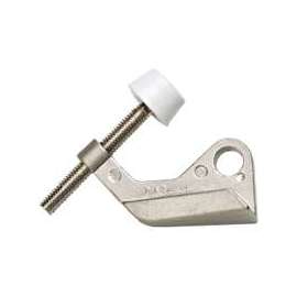 DoorSaver II 01224 Hinge Pin Door Stop, Magnesium Zinc, Pewter/Satin Nickel