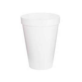Foam Cups, 12 oz, White