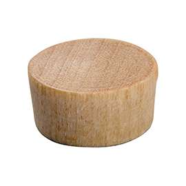 Waddell 8300.50 OAK CS Screw Hole Plug, Hardwood