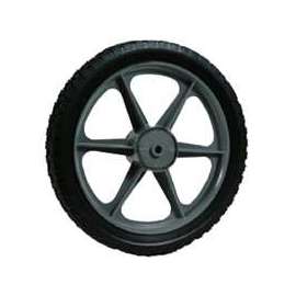 ARNOLD 1475-P Tread Wheel, Butyl Rubber/Plastic, For: High Wheel Lawn Mowers