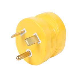 PowerGrip 55233 Adapter, 15 A Female/30 A Male, 125 V, Male, Female