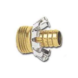 Gilmour 801224-1001 Hose Coupling, 1/2 in, Male, Brass