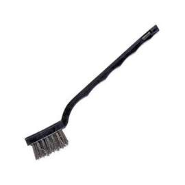 ProSource PB-57130-N3L Mini Wire Brush, Nylon Bristle, Black Bristle, 1/4 in W Brush, 7 in OAL, Black