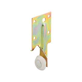 Prime-Line R 7132 Drawer Track Roller, 27/32 in Dia, Plastic/Steel, Gray