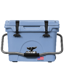 ORCA ORCBZO020 Cooler, 20 qt Capacity, Light Blue, Up to 10 days Ice Retention