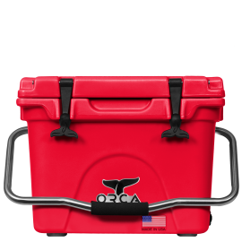 ORCA ORCRE/RE020 Cooler, 20 qt Capacity, Red, 10 days Ice Retention