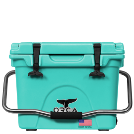 ORCA ORCSF/SF020 Cooler, 20 qt Capacity, Seafoam, Up to 10 days Ice Retention