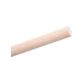 Waddell 6608UB Dowel Rod, 1/2 in Dia, 36 in L, Birchwood