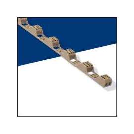 Suntuf 92770 Closure Strip, 2 ft L, 1-3/16 in W, Fiberglass