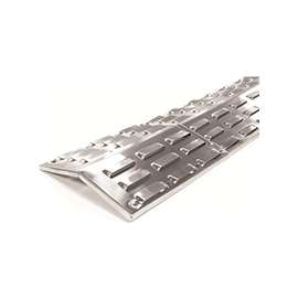 GrillPro 92375 Heat Plate, Stainless Steel, Porcelain Enamel-Coated, For: H or Bar Burners on the Grill