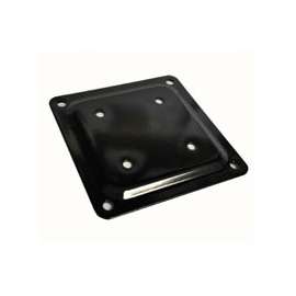 Pylex 10830 Base Plate, 4 x 4 in Column/Post, Black