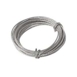 OOK 50165 Mirror Hanging Cord, 20 lb, Stainless Steel