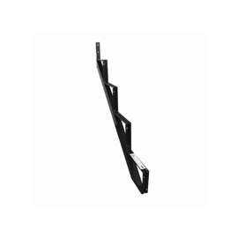 Pylex 13904 Stair Riser, 40 mm L, 60 mm W, Steel, Black, Baked Powder-Coated