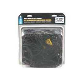 ProSource FH92102 Cargo Net, 96 in L, 72 in W, Rubber, Black