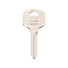 HY-KO 11010B85 Key Blank, Brass, Nickel