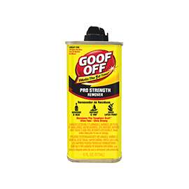 Goof Off FG661 Paint Remover, Liquid, White, 6 oz