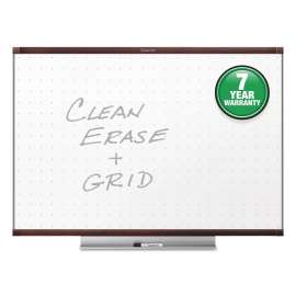 Prestige 2 Total Erase Whiteboard, 48 x 36, Mahogany Color Frame