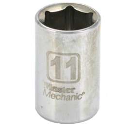 MM1/4DR 11mm 6PT Socket