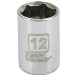 MM1/4DR 12mm 6PT Socket