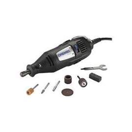 DREMEL 100-N/7 Rotary Tool Kit, 0.9 A, 1/8 in Chuck, Keyed Chuck, 1-Speed, 35,000 rpm Speed