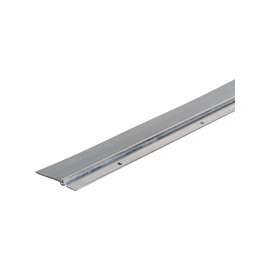 M-D 69612 Door Sweep, 36 in L, 2-1/4 in W, Aluminum Flange, Vinyl Insert