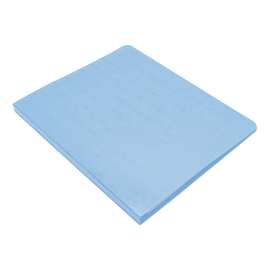 PRESSTEX Grip Binder, Clamp System, 0.63" Capacity, 11 x 8.5, Light Blue