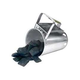 GrillPro 39480 Charcoal Starter, 2 lb Charcoal, Rolled Edge