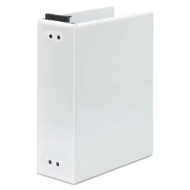Hanging Straight Post View Binder, 3 Posts, 2" Capacity, 11 x 8.5, White