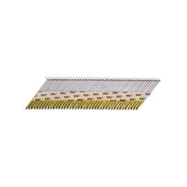 SENCO H527APBXN Collated Nail, 3 in L, Steel, Bright Basic, Full Round Head, Smooth Shank