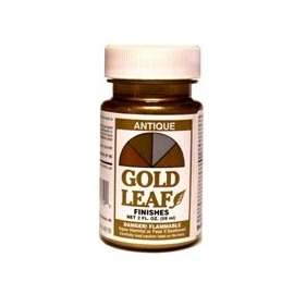 Sheffield 1716 Leaf Finish, Solvent, Rich Gold, 2 oz Jar