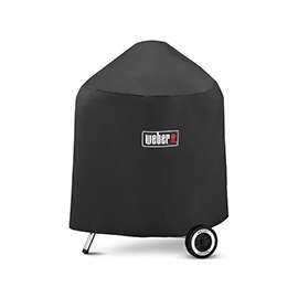 Weber 7150 Grill Cover, 30 in W, 30 in H, Polyester, Black