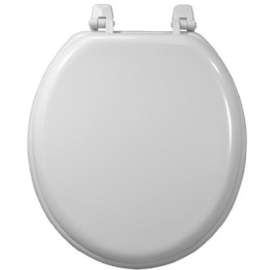 WHT WD Comp Toilet Seat