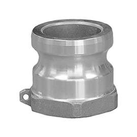ABBOTT RUBBER QA-200-DC Hose Coupling, 2 in, FNPT, Aluminum