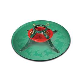 National Holidays HandiThings XTRA Tree Stand Tray, 28-1/2 in W, Green