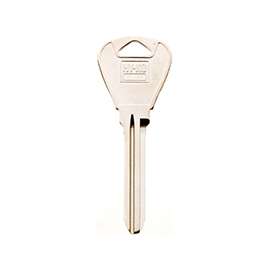 HY-KO 11010H70 Key Blank, Brass, Nickel, For: Ford, Lincoln, Mercury Vehicles