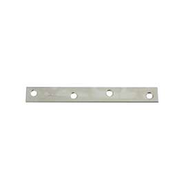 National Hardware N220-285 Mending Brace, 6 in L, 3/4 in W, Steel, Zinc, Screw Mounting