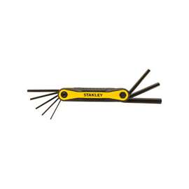 STANLEY STHT71800 Hex Key Set, 8-Piece, Black