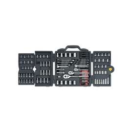 STANLEY 96-011 Mechanic's Tool Set, 170-Piece, Chrome Vanadium, Chrome Vanadium